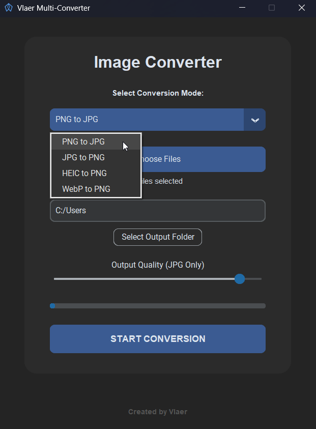 Vlaer Multi-Converter Interface